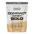 Pure Gold Protein Compact Whey formato profesional de 2300g con 71 porciones para recuperación muscular. Envíos garantizados a Santiago, Ñuble, Maule y Biobío.